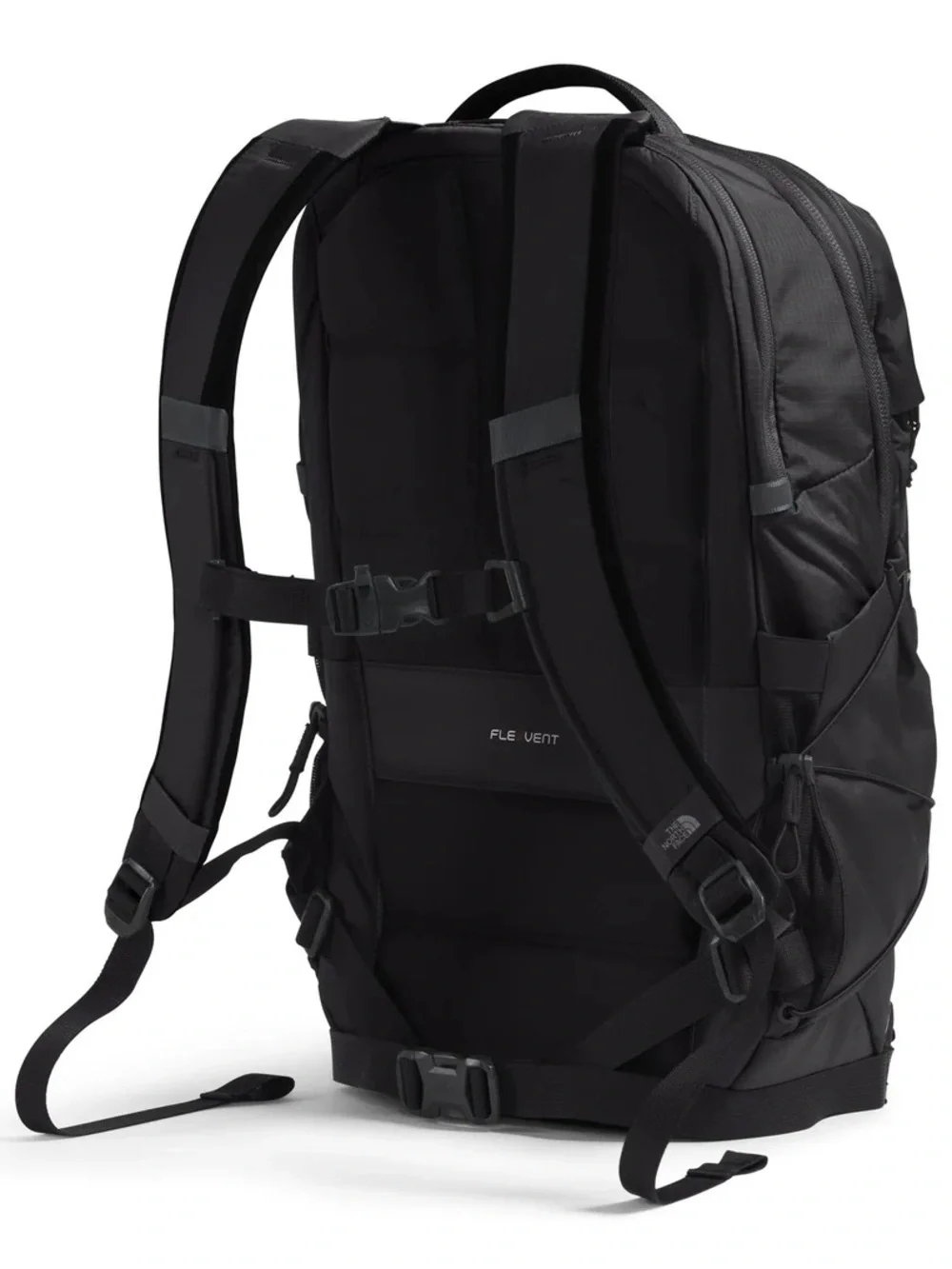 The North Face Black Men's Backpack with External Bungee